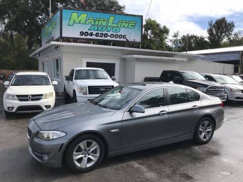 2013 BMW 5 Series for sale at Mainline Auto in Jacksonville FL