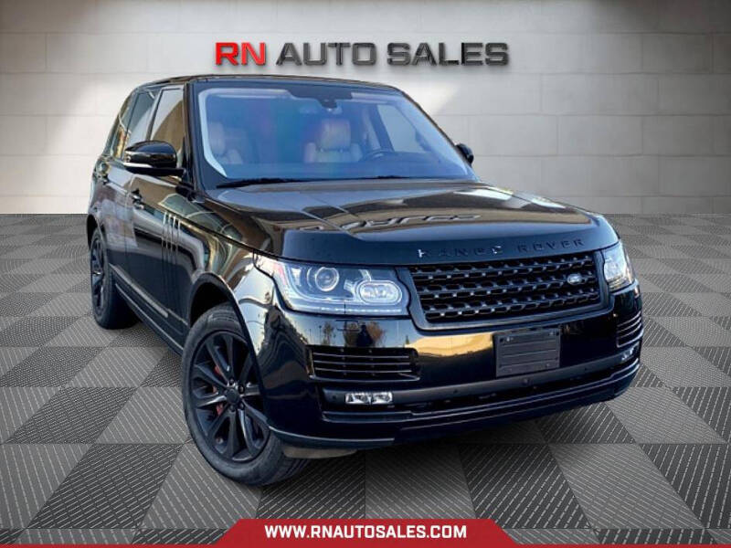 2016 Land Rover Range Rover for sale at RN Auto Sales Inc in Sacramento CA