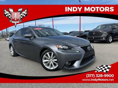 2014 Lexus IS 250 for sale at Indy Motors Inc in Indianapolis IN