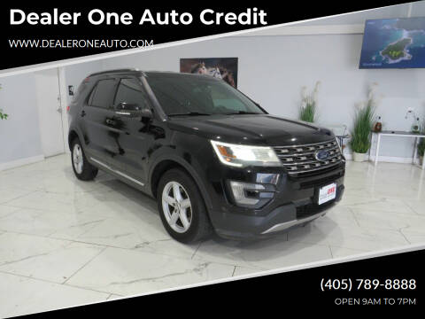 2016 Ford Explorer for sale at Dealer One Auto Credit in Oklahoma City OK
