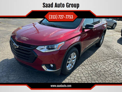 2019 Chevrolet Traverse for sale at Saad Auto Group in Dearborn Heights MI