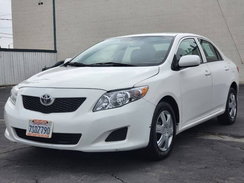 2009 Toyota Corolla for sale at First Shift Auto in Ontario CA