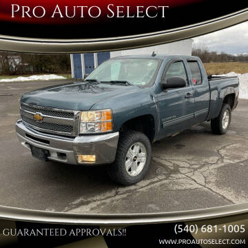 2012 Chevrolet Silverado 1500 for sale at Pro Auto Select in Fredericksburg VA