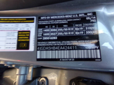 2014 Mercedes-Benz M-Class ML 350 4MATIC