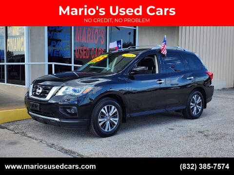 2018 Nissan Pathfinder for sale at Mario's Used Cars in Houston TX