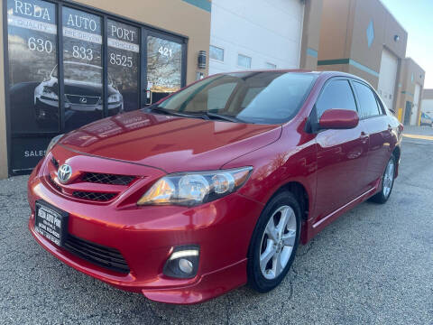 2012 Toyota Corolla for sale at REDA AUTO PORT INC in Villa Park IL