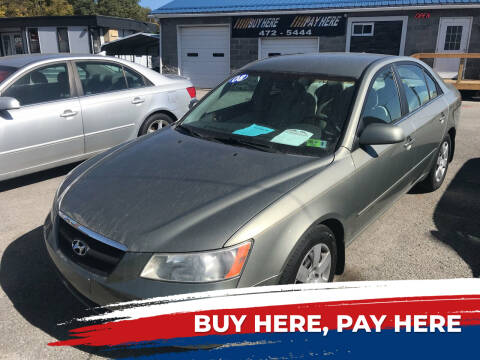 2008 Hyundai Sonata for sale at RACEN AUTO SALES LLC in Buckhannon WV