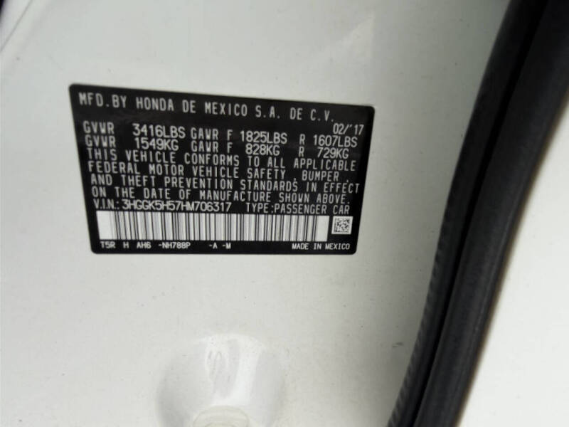 2017 Honda Fit LX
