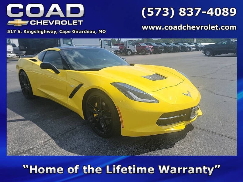 2016 Chevrolet Corvette for sale at Coad Chevrolet Isuzu in Cape Girardeau MO