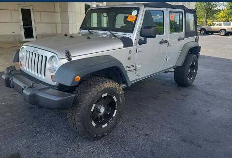 2012 Jeep Wrangler Unlimited for sale at Hickory Used Car Superstore in Hickory NC