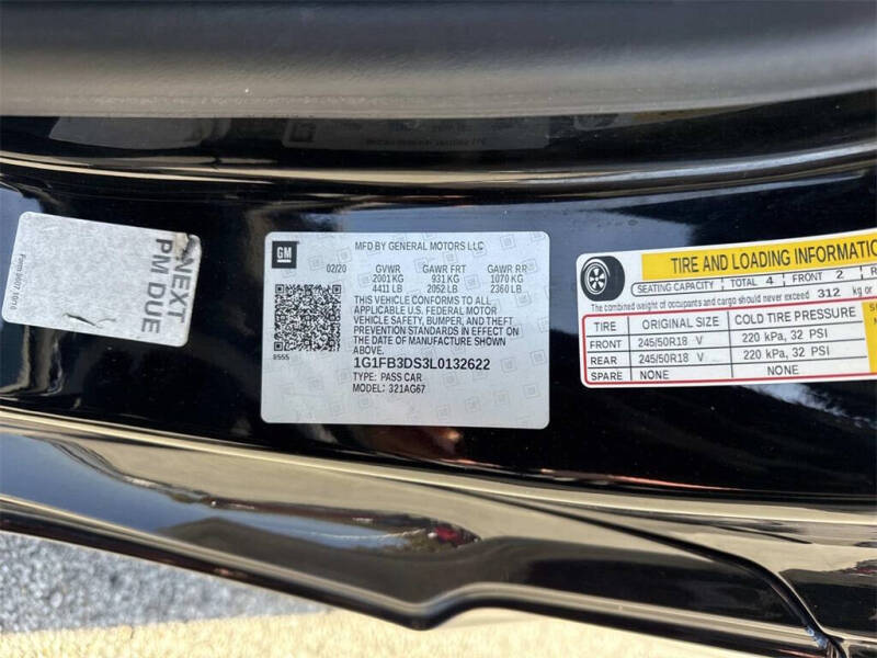 2020 Chevrolet Camaro LT