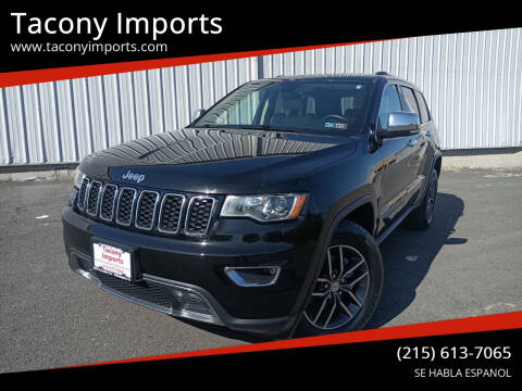 2017 Jeep Grand Cherokee for sale at Tacony Imports in Philadelphia PA