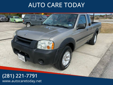 2002 Nissan Frontier for sale at AUTO CARE TODAY in Spring TX