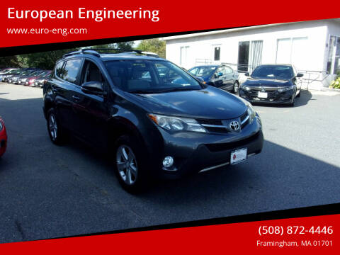 2013 Toyota RAV4 for sale at European Engineering in Framingham MA