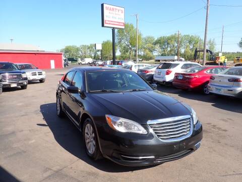 2012 Chrysler 200 for sale at Marty's Auto Sales in Savage MN