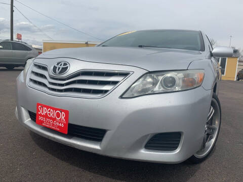 2011 Toyota Camry for sale at Superior Auto Sales, LLC in Wheat Ridge CO