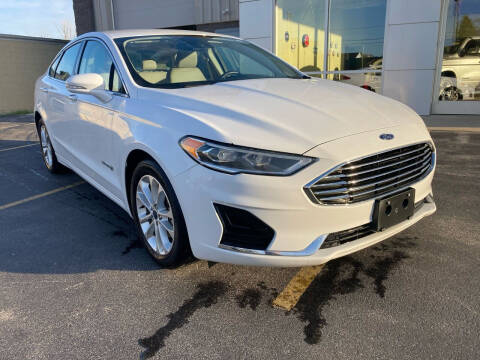 2019 Ford Fusion Hybrid for sale at RABIDEAU'S AUTO MART in Green Bay WI
