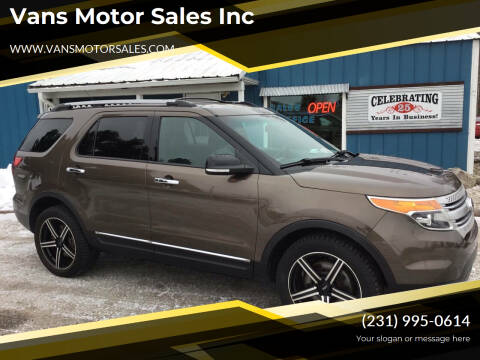 2015 Ford Explorer for sale at Vans Motor Sales Inc in Traverse City MI