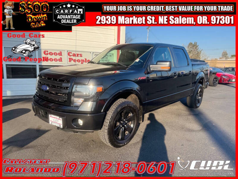 2014 Ford F-150 for sale at Good Cars Good People in Salem OR