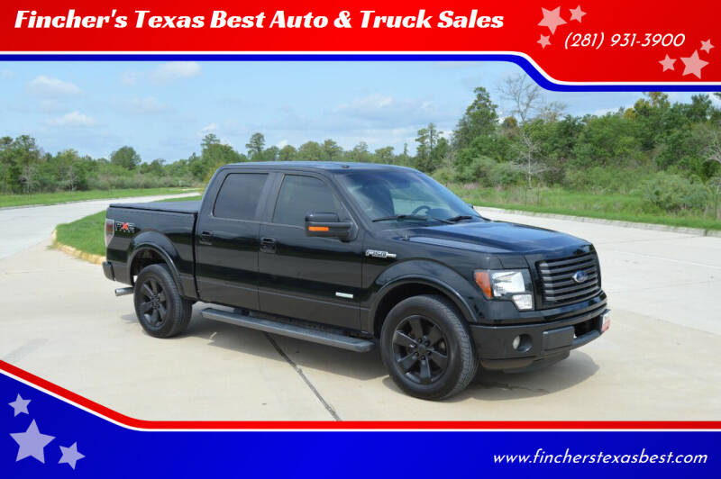 2011 Ford F-150 for sale at Fincher's Texas Best Auto & Truck Sales in Tomball TX