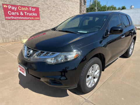 2012 Nissan Murano for sale at NORTHWEST MOTORS in Enid OK