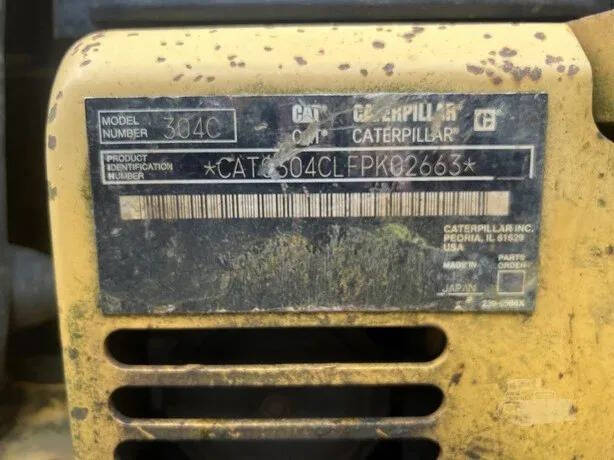 2007 Caterpillar 304C CR