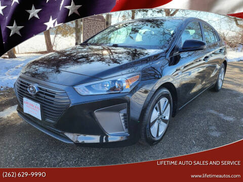 2019 Hyundai Ioniq Hybrid for sale at Lifetime Auto Sales and Service in West Bend WI