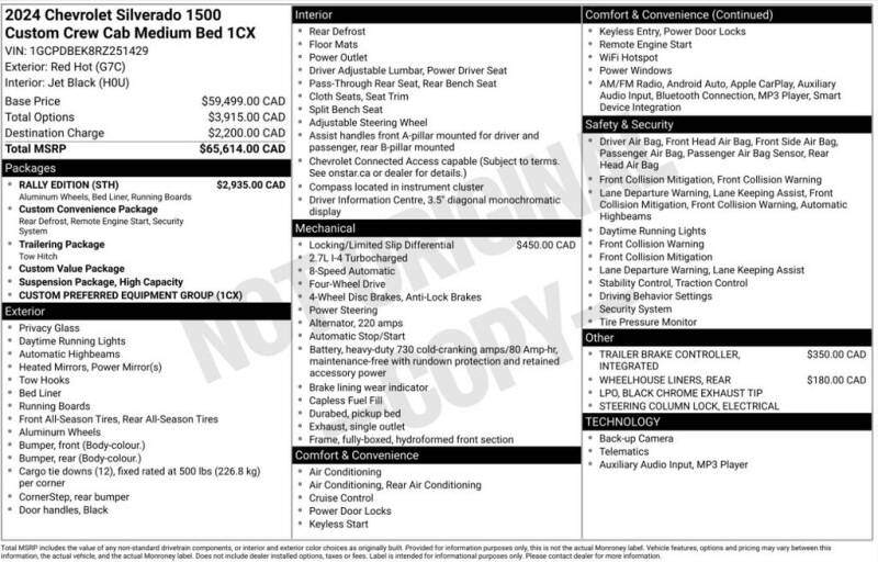 2024 Chevrolet Silverado 1500