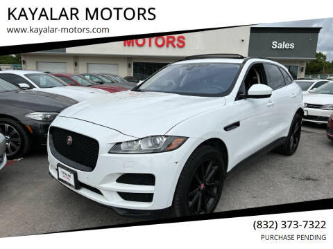 2017 Jaguar F-PACE for sale at KAYALAR MOTORS in Houston TX