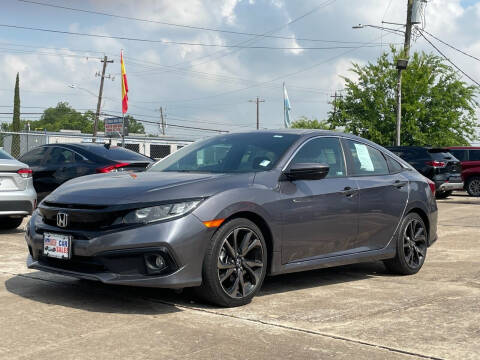 2021 Honda Civic for sale at USA Car Sales in Houston TX