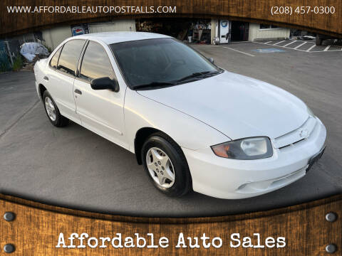 2004 Chevrolet Cavalier for sale at Affordable Auto Sales in Post Falls ID