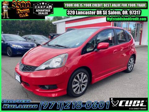 2013 Honda Fit for sale at Universal Auto Sales in Salem OR