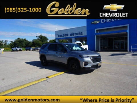 2023 Chevrolet Traverse for sale at GOLDEN MOTORS in Cut Off LA