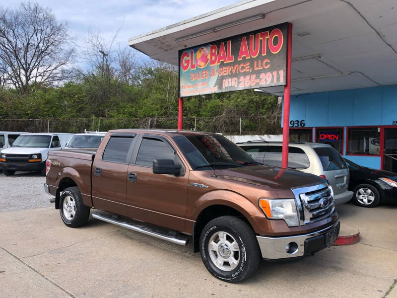 2012 Ford F-150 for sale at Global Auto Sales and Service in Nashville TN