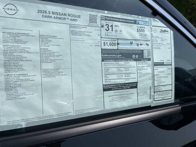 2026 Nissan Rogue Dark Armor
