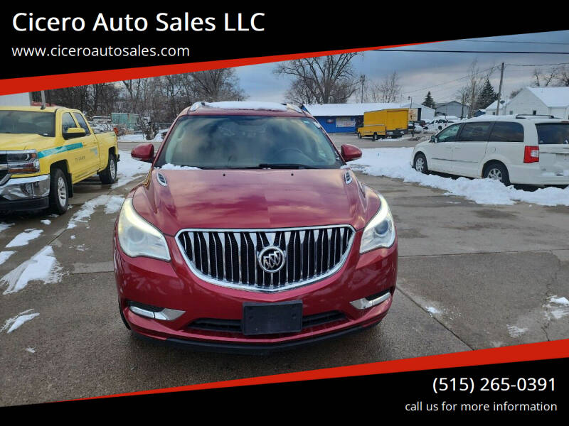 2013 Buick Enclave for sale at Cicero Auto Sales LLC in Des Moines IA