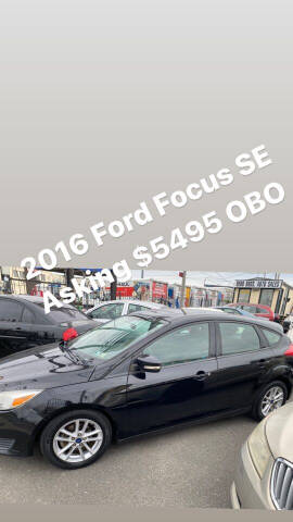 2016 Ford Focus for sale at Debo Bros Auto Sales in Philadelphia PA