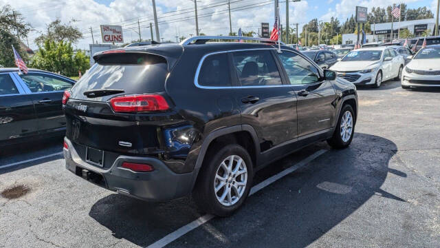 2017 Jeep Cherokee for sale at Celebrity Auto Sales in Fort Pierce, FL