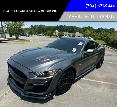 2017 Ford Mustang for sale at Real Steal Auto Sales & Repair Inc in Gastonia NC