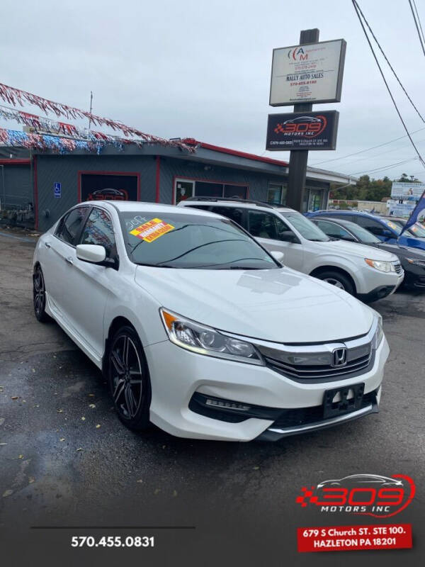 2017 Honda Accord for sale at 309 MOTORS INC in Hazleton PA