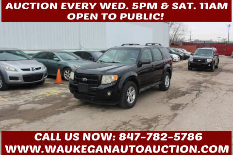 2012 Ford Escape Hybrid for sale at Waukegan Auto Auction in Waukegan IL