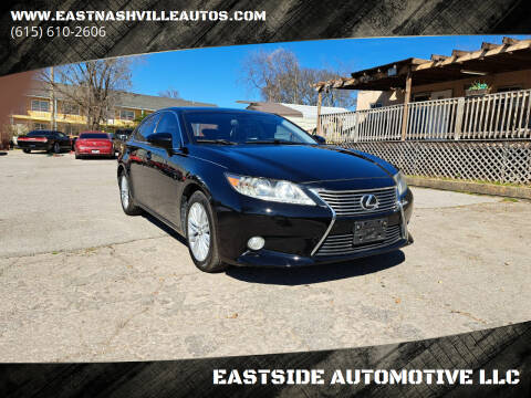 2013 Lexus ES 350 for sale at EASTSIDE AUTOMOTIVE LLC in Nashville TN