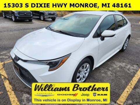 2020 Toyota Corolla for sale at Williams Brothers Pre-Owned Monroe in Monroe MI