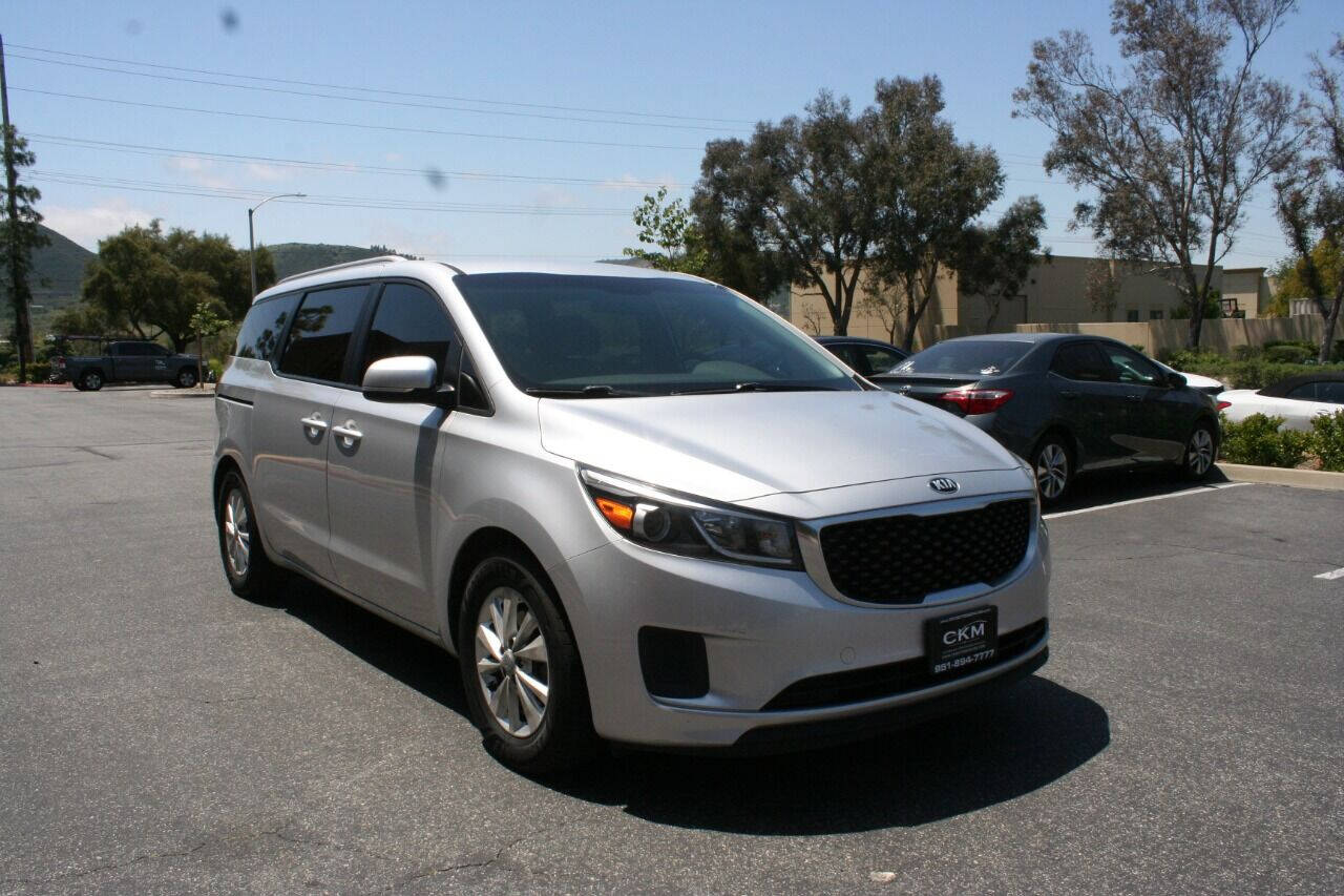 2016 Kia Sedona for sale at CK Motors in Murrieta, CA