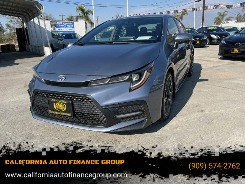 2020 Toyota Corolla for sale at CALIFORNIA AUTO FINANCE GROUP in Fontana CA