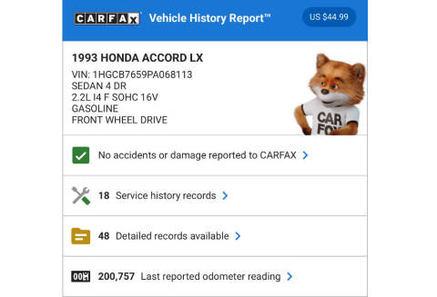 1993 Honda Accord LX