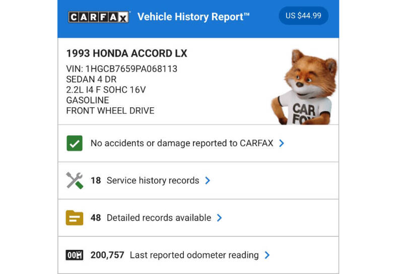 1993 Honda Accord LX