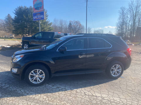 2016 Chevrolet Equinox for sale at Sam Adams Motors in Cedar Springs MI