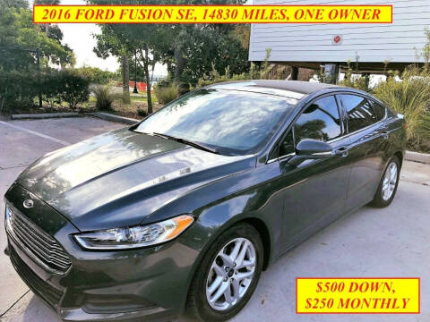 2016 Ford Fusion for sale at SIMON & DAVID AUTO SALE in Port Charlotte FL