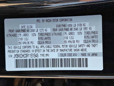 2024 Mazda CX-90 3.3 Turbo S Premium